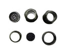 ITT CANNON KPT06E16-26PDZ Circular Connector, KPT Series, MIL-DTL-26482 Series I, Straight Plug, 26 Contacts, Solder Pin