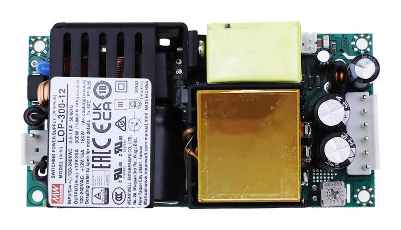 MEAN WELL LOP-300-27 AC/DC Open Frame Power Supply (PSU), ITE, Industrial, Household, Medical, 1 Output, 180.9 W