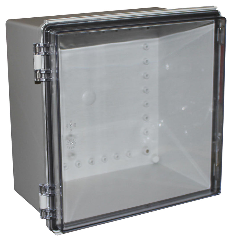 Camdenboss CHDX8-231C CHDX8-231C Plastic Enclosure Hinged Lid Heavy Duty Polycarbonate 180 mm 300 IP66 IP67