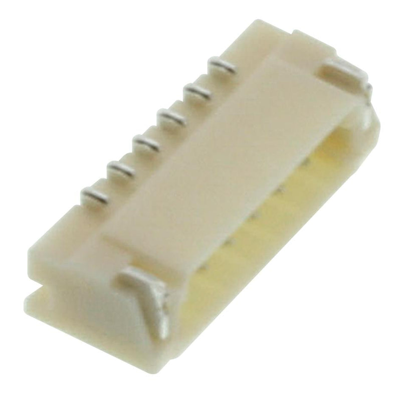 JST / JAPAN SOLDERLESS TERMINALS SM10B-XSRS-ETB (LF)(SN) Pin Header, Right Angle, Wire-to-Board, 0.6 mm, 1 Rows, 10 Contacts, Surface Mount Right Angle, XSR