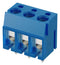 GCT TAH05-03-1-L-G Wire-To-Board Terminal Block, 5 mm, 3 Ways, 24 AWG, 14 AWG, Screw