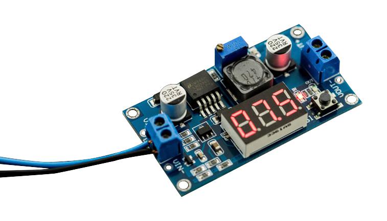 Dfrobot DFR0379 DFR0379 Buck Converter Digital Display 4V to 40V Input 1.25V 37V Output Adjustable 3A 20W