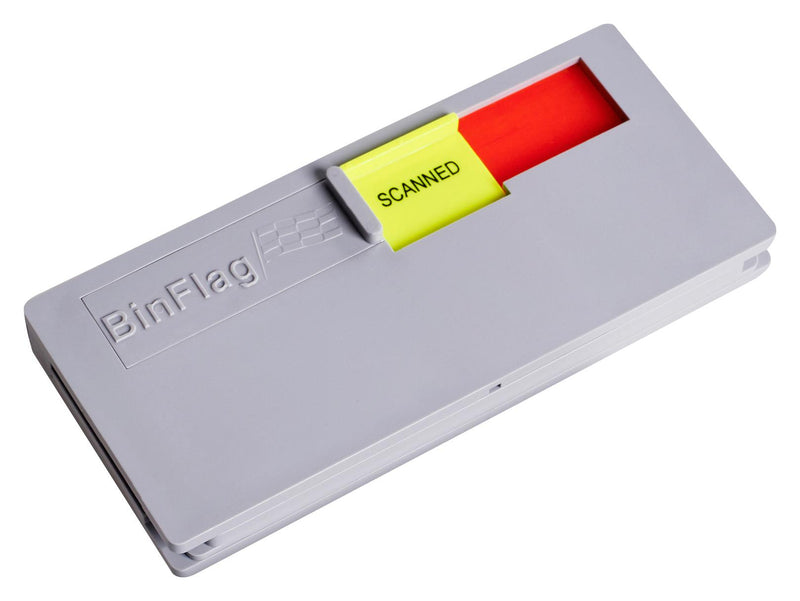 RAACO 775038 Bin Flag, 50 mm x 112 mm x 10 mm, Grey, Raaco CarryLite LMS Kit Boxes