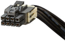 MOLEX 45130-0810 Cable Assembly, Nano-Fit Receptacle to Nano-Fit Receptacle, 8 Ways, 2.5 mm, 2 Row, 1 m, 3.28 ft