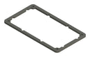 DELTRON ENCLOSURES 459-S66-C Sealing Gasket, 459 Series Enclosures, Size C, IP66, Neoprene, Black,
