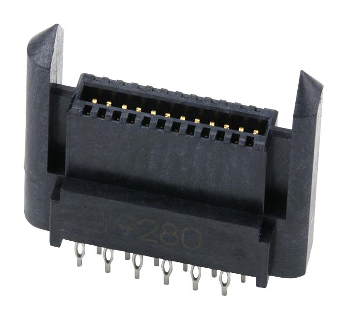 MOLEX 46113-0243 Rectangular Power Connector, 24 Contacts, LPH 46113 Series, PCB Mount, Press Fit, 1.27 mm