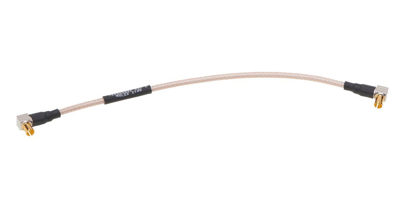 MOLEX 73230-5330. CBL ASSY, R/A MCX PLUG-PLUG, 6"
