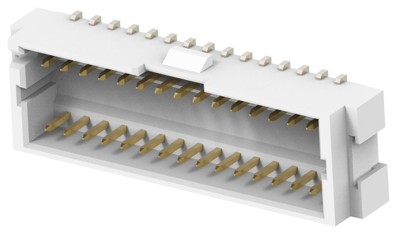 TE CONNECTIVITY 5-2394520-3 Pin Header, Natural, Wire-to-Board, 1.5 mm, 2 Rows, 30 Contacts, Surface Mount Straight