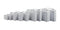 LICEFA K 2006 Storage Case, Plastic, White, 335mm x 240mm x 71mm