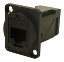 MULTICOMP PRO MP-CP30252 In-Line Adapter, Plastic Frame, Adaptor, In-Line, RJ45, RJ45, MP DUAL SLIM RA FEEDTHROUGH