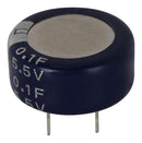 Eaton Bussmann KR-5R5C104-R KR-5R5C104-R Supercapacitor 0.1 F 5.5 V PC Pin -20% +80% 5 mm 1000 Hours @ 70&deg;C New