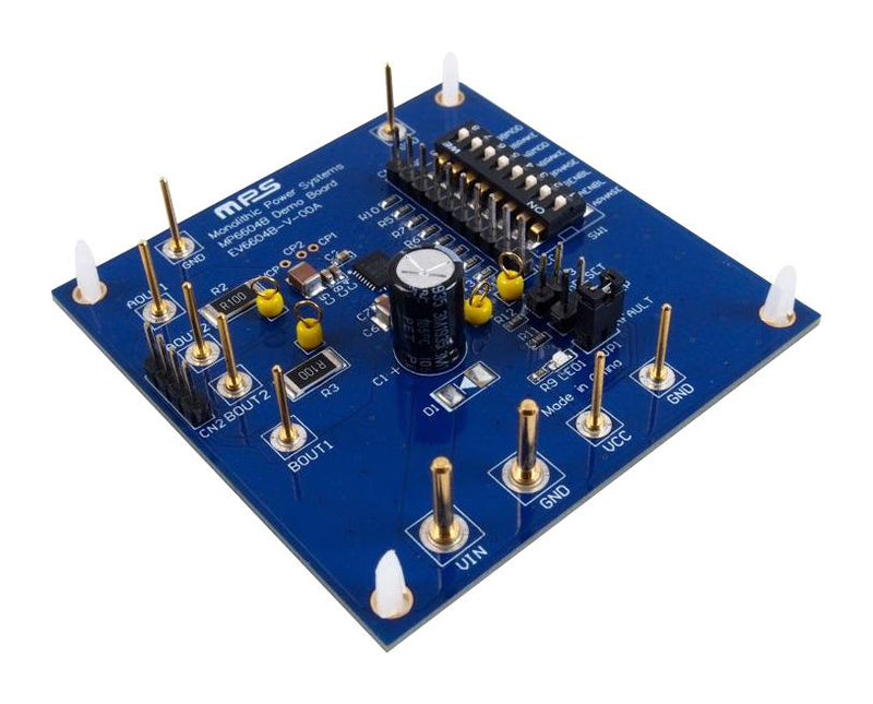 MONOLITHIC POWER SYSTEMS (MPS) EV6604B-V-00A Evaluation Board, MP6604BGV, Dual H-Bridge Motor Driver