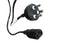MULTICOMP PRO GW-151852 Mains Power Cord, Mains Plug, Denmark to IEC 60320 C13, 2 m, 10 A, 250 V, Black