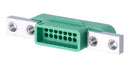 HARWIN G125-3241696M5 Connector Housing, Black / Green, Gecko SL G125, Plug, 16 Ways, 1.25 mm
