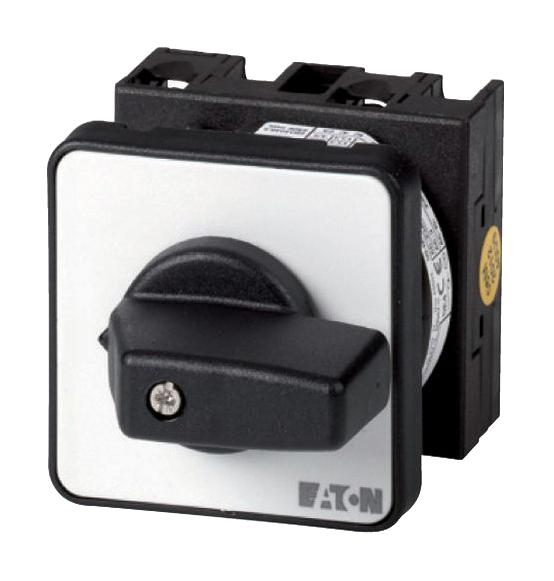 EATON MOELLER T0-1-8295/E Rotary Switch, Changeover, 2 Position, 1 Pole, 45 &deg;, 20 A, 690 V, T0 Series