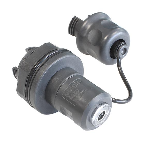 BULGIN LIMITED PXEB5410MM5560 Fiber Optic Connector, 4CH, OM1/OM3, Receptacle, Multimode, 50&micro;m / 125&micro;m, 62.5&micro;m / 125&micro;m