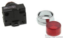 IDEC APW199D-R-24V PANEL MOUNT INDICATOR, LED, 22MM, RED, 24V