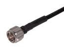 HUBER+SUHNER 11"N-50-4-72/133"NE RF / Coaxial Connector, N Coaxial, Straight Plug, Crimp, 50 ohm, Spuma 240, Spuma 240-RS-FR