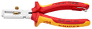 KNIPEX 11 06 160 T Wire Stripper, Insulation, 7AWG, 5mm, Capacity, Single, Multiple & Fine Stranded Cables GTIN UPC EAN: 4003773081418