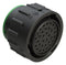 AMPHENOL SINE/TUCHEL AHDP06-24-33SN-SRA CIRCULAR CONNECTOR, PLUG, 24-33, CRIMP