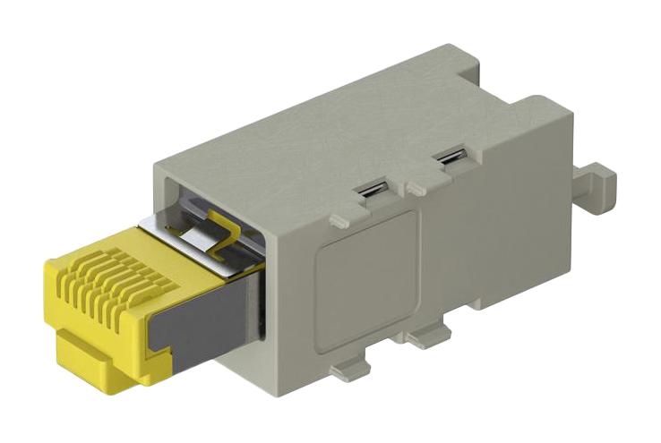 HARTING 09149451002 Modular Connector, RJ45 Plug, 1 x 1 (Port), 8P8C, Cat6, Cable Mount