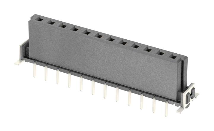 HARTING 15620062701000 PCB Receptacle, Board-to-Board, 2.54 mm, 1 Rows, 6 Contacts, Through Hole Straight
