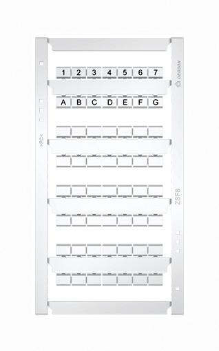 MULTICOMP PRO MP012903 Terminal Block Marker, Marker Strip, DIN Rail Terminal Blocks, Blank (No Legend), 8.2 mm