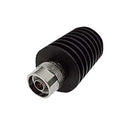 HUBER+SUHNER 5910"N-50-025/13-"NE RF Fixed Attenuator, N Jack to N Plug, 10 dB, DC to 6GHz, 25 W, 50 ohm, Brass