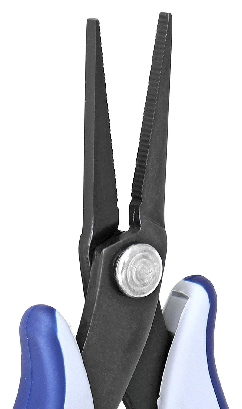 IDEAL-TEK PP2007E.IT Pliers, Flat Nose, Serrated Jaw, 160 mm Overall Length, TEK-ME Series