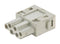 HARTING 09140065101 Heavy Duty Connector, Han E Series, Module, 6 Contacts, Receptacle, Push In Socket