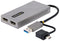 Startech 107B-USB-HDMI 107B-USB-HDMI Converter USB-A/C to 2 x Hdmi Windows/macOS/Chrome OS