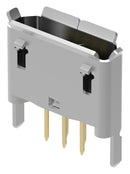 GCT USB3131-30-0230-A USB Connector, Micro USB Type B, USB 2.0, Receptacle, 5 Ways, Through Hole Mount, Vertical