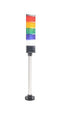 MALLORY JTC028-RYGBC-CSL STACK LIGHT, BLU/GRN/RED/WHT/YEL, 85DBA