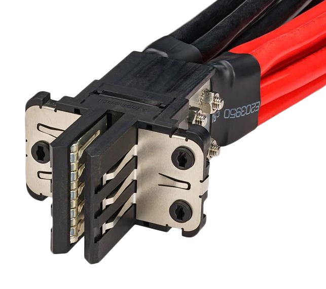AMPHENOL COMMUNICATIONS SOLUTIONS 10164745-1SP092LF Cable Assembly, Busbar Socket to Free End, 22 Ways, 2 Row, 300 mm, 11.81 "