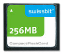 SWISSBIT SFCF0512H1BK1MT-I-MS-553-SMA Flash Memory Card, Compact Flash Card, Type I, 512 MB, 3.3 V, -40 &deg;C, 85 &deg;C