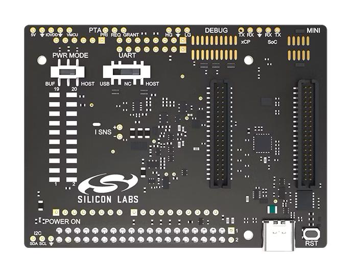SILICON LABS SI-EB8045B Adapter Board, Raspberry Pi, BRD8045B, ARM Cortex-M4F, IoT, Bluetooth Low Energy and WiFi SoC