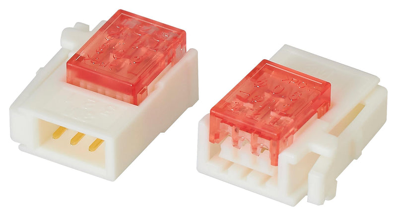 3M 37A03-E121-W00 FL IDC Connector, 30-24 AWG, IDC Plug, Male, 2 mm, 1 Row, 3 Contacts, Cable Mount