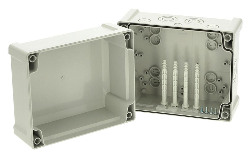 FIBOX TAM 201614 ENCLOSURE Plastic Enclosure, Multipurpose, ABS, 201 mm, 163 mm, 140 mm, IK07, IP65