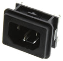 SCHURTER GSF2.2011.01 CONN, FUSED POWER ENTRY MODULE, PLUG 10A