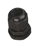 AMPHENOL INDUSTRIAL AIO-CSM12 Cable Gland, M12 x 1.5, 3 mm, 6.5 mm, Nylon 6.6 (Polyamide 6.6), Black, Grey, IP68
