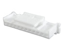 MULTICOMP PRO MP013307 Connector Housing, White, MP W2B LOCK 2MM, Receptacle, 12 Ways, 2 mm