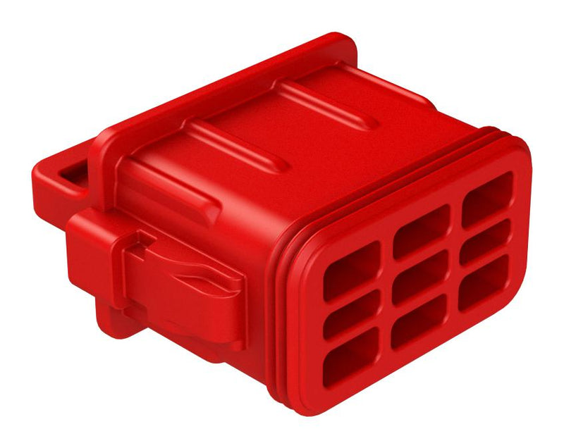 AMPHENOL SINE/TUCHEL AT18P-RSC-RED SEALING CAP, RCPT, 12/15/18POS, TPE, RED