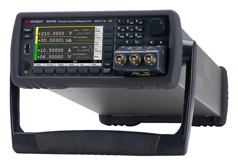 Keysight Technologies B2912B B2912B Source Measure Unit SMU Precision 2-Channel 210V 3A DC 10.5A Pulse 10fA Resolution