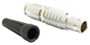Multicomp PRO MCFGG1BC306JS62Z MCFGG1BC306JS62Z Circular Connector MC 1BC Cable Mount Plug 6 Contacts Solder Pin Push-Pull Brass Body