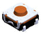 MULTICOMP PRO MPT6WJ4RGQR Tactile Switch, SPST-NO, Red, Top Actuated, Surface Mount, Round Button, 200 gf, 50mA at 32VDC