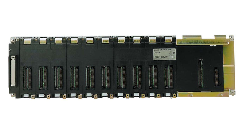 OMRON INDUSTRIAL AUTOMATION CS1W-BC103 PLC Controller, Backplane, CS1 CPU, 10 Slots