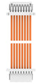 TE CONNECTIVITY 2405396-1 Cable Assembly, CN1 Connector to CN2 Connector, 8 Ways, 1 mm, 1 Row, 300 mm, 11.8 "
