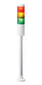PATLITE LR5-302PJBW-RYG Signal Tower, 3 Tier, Amber, Green, Red, 85 dB, Cable, 4 Tone, 24VDC, IP65, NEMA 4X, NEMA 13