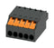 PHOENIX CONTACT 1464108 Pluggable Terminal Block, 3.5 mm, 5 Ways, 20AWG to 16AWG, 1.5 mm&sup2;, Push-X, 8 A