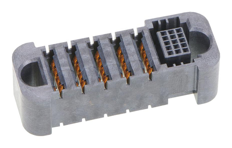 MOLEX 219563-0015 Rectangular Power Connector, 5P+15S, 20 Contacts, Guardian HD 219563 Series, PCB Mount, Press Fit
